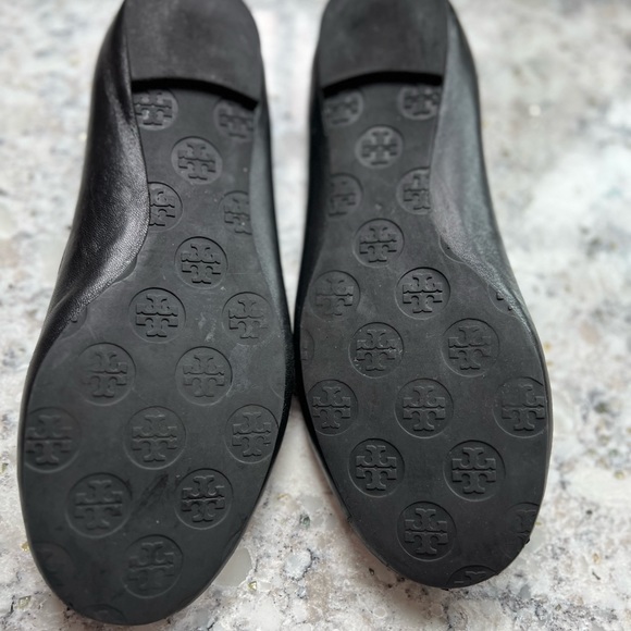 Tory Burch Minnie Travel Ballet Flats (gold) 🌟 - Picture 4 of 5
